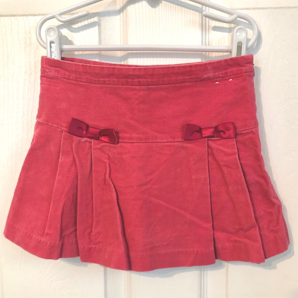 Gymboree Teacher’s Pet pink pleated skirt